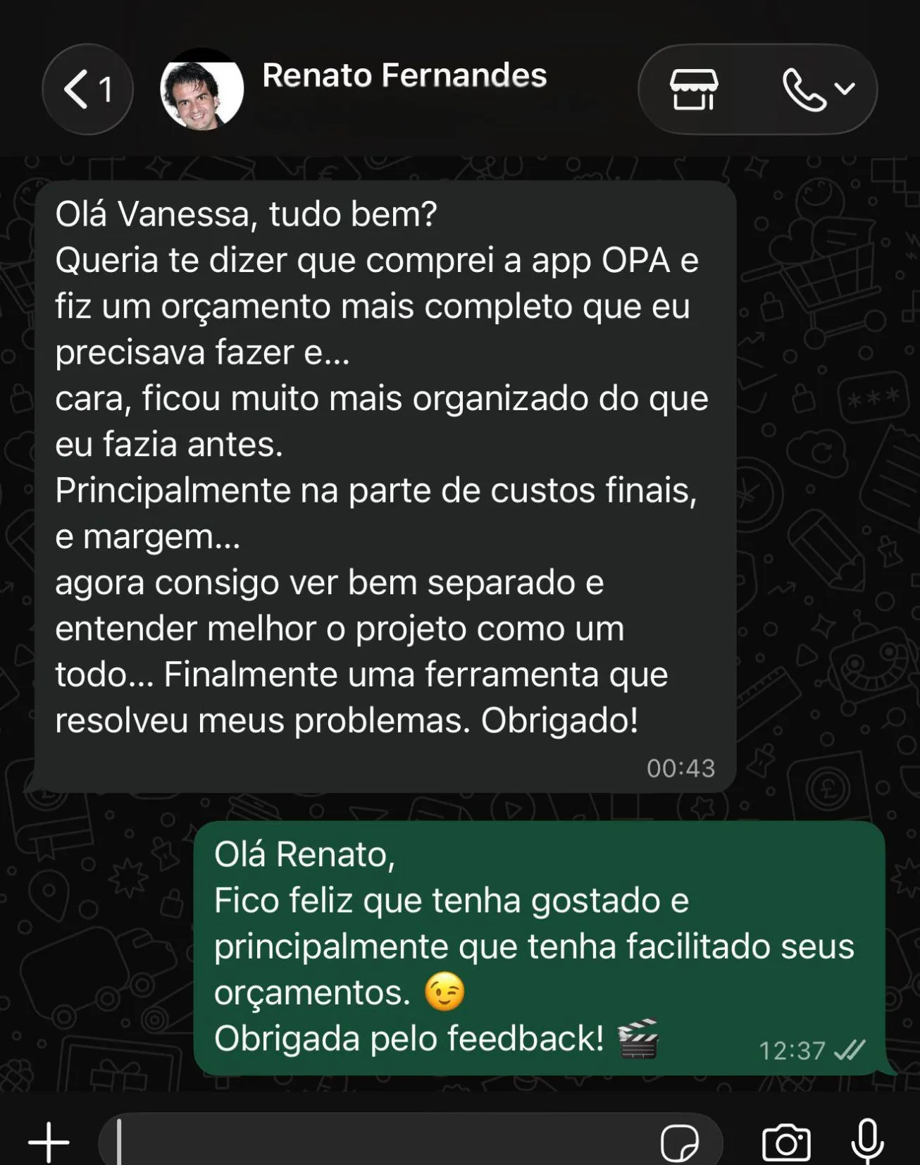Depoimento Renato Fernandes